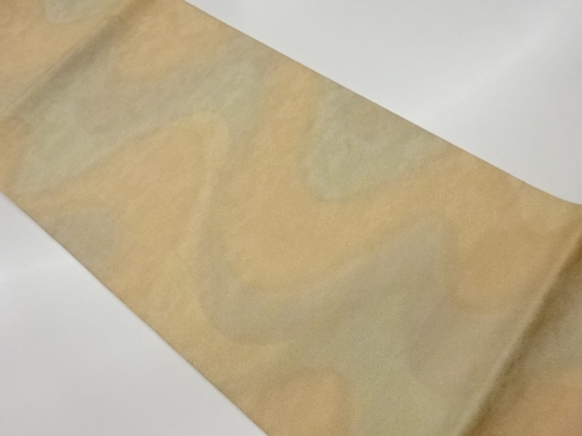 JAPANESE KIMONO / VINTAGE FUKURO OBI / TSUZURE / WOVEN WAVY STRIPE